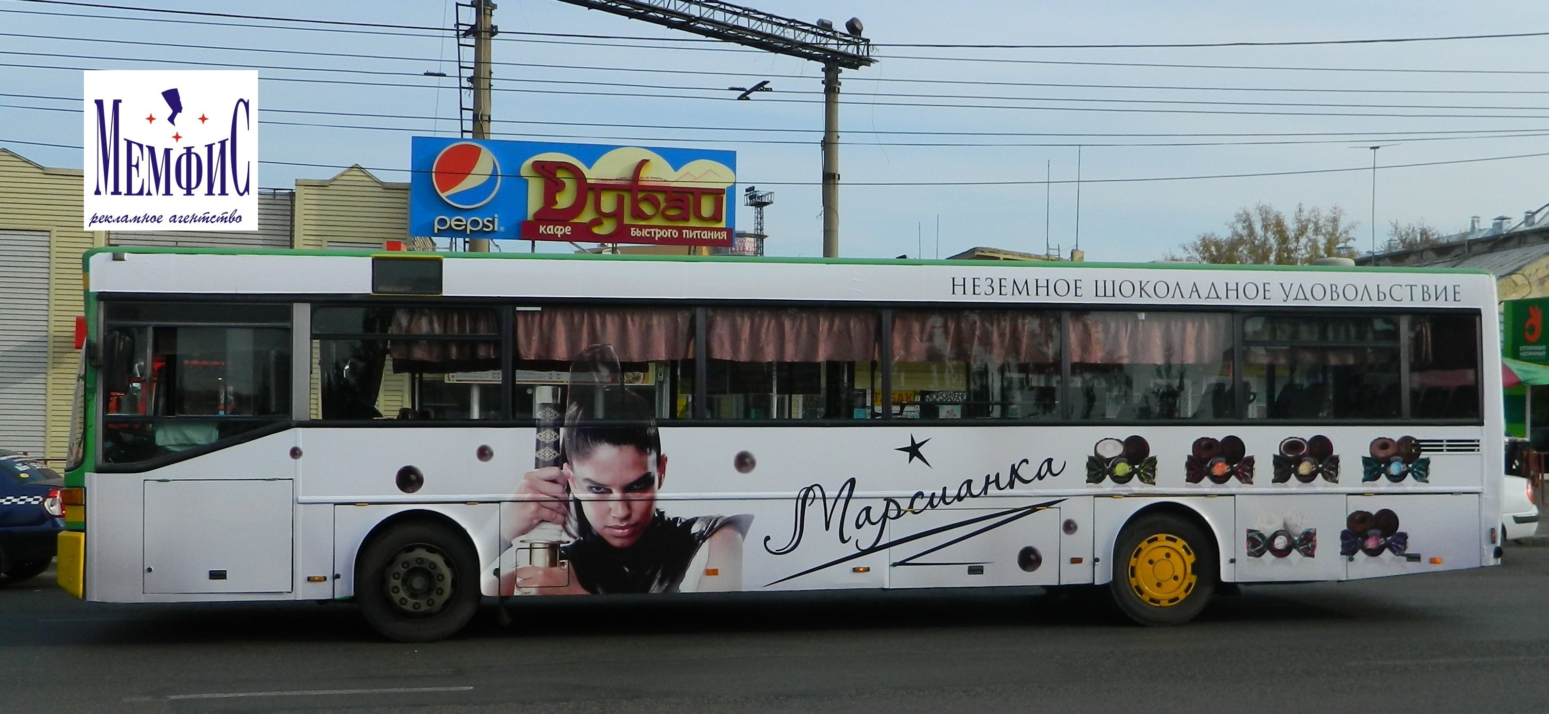 Брендирование бортов автобусов в Барнауле